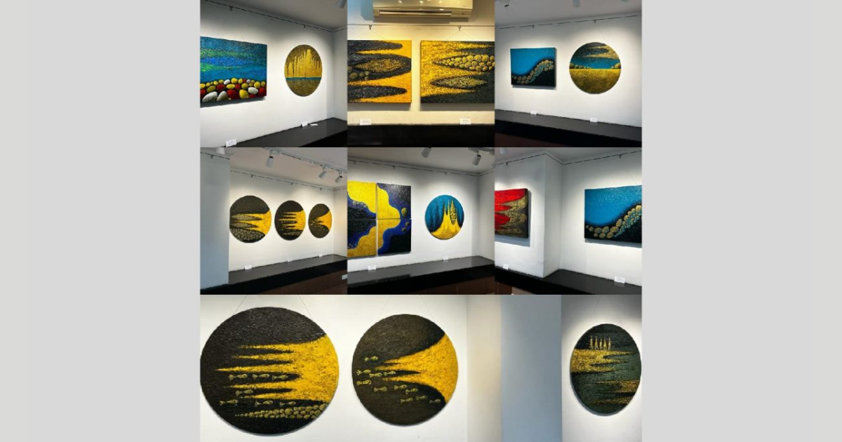 Solo Art Exhibition 'Waters of Life' by Sonali Durga Chaudhari Commences at Mumbai's Iconic Jehangir Art Gallery